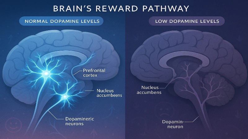 Dopamine faible