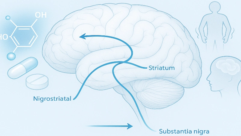 effets secondaires dopamine parkinson